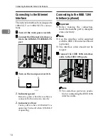 Предварительный просмотр 18 страницы Ricoh Aficio 2090 Network Manual