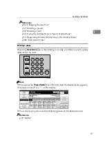 Предварительный просмотр 67 страницы Ricoh Aficio 3030 Operating Instructions Manual