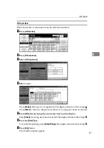 Предварительный просмотр 221 страницы Ricoh Aficio 3030 Operating Instructions Manual