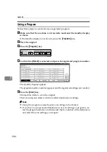 Предварительный просмотр 294 страницы Ricoh Aficio 3030 Operating Instructions Manual