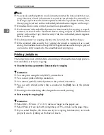 Предварительный просмотр 20 страницы Ricoh Aficio 3035 Operating Instructions Manual