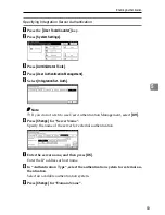 Предварительный просмотр 91 страницы Ricoh Aficio 3035 Operating Instructions Manual