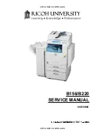 Ricoh Aficio 3224C Service Manual preview