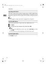 Предварительный просмотр 20 страницы Ricoh Aficio 3232C Facsimile Reference Manual