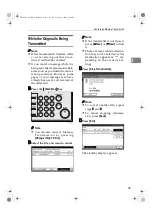 Предварительный просмотр 31 страницы Ricoh Aficio 3232C Facsimile Reference Manual