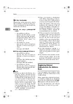 Предварительный просмотр 46 страницы Ricoh Aficio 3232C Facsimile Reference Manual