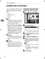 Предварительный просмотр 88 страницы Ricoh Aficio 3260C Operating Instructions Manual