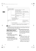 Предварительный просмотр 18 страницы Ricoh Aficio 480W Operating Instructions Manual