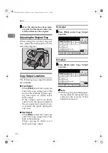 Предварительный просмотр 20 страницы Ricoh Aficio 480W Operating Instructions Manual