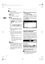 Предварительный просмотр 32 страницы Ricoh Aficio 480W Operating Instructions Manual