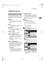 Предварительный просмотр 37 страницы Ricoh Aficio 480W Operating Instructions Manual