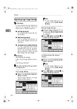 Предварительный просмотр 38 страницы Ricoh Aficio 480W Operating Instructions Manual