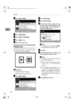 Предварительный просмотр 54 страницы Ricoh Aficio 480W Operating Instructions Manual