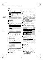 Предварительный просмотр 64 страницы Ricoh Aficio 480W Operating Instructions Manual