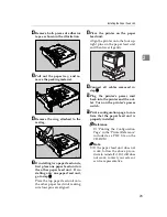 Preview for 43 page of Ricoh AFICIO AP306 Setup Manual