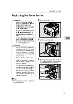 Предварительный просмотр 87 страницы Ricoh Aficio AP3200 Operating Instructions Manual