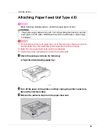 Preview for 38 page of Ricoh Aficio AP610i Setup Manual