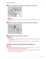 Предварительный просмотр 23 страницы Ricoh Aficio C7528n Maintenance Manual