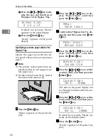 Предварительный просмотр 38 страницы Ricoh Aficio CL2000 Operating Instructions Manual