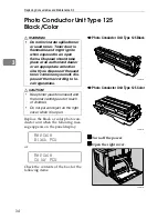 Предварительный просмотр 46 страницы Ricoh Aficio CL2000 Operating Instructions Manual