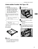 Предварительный просмотр 55 страницы Ricoh Aficio CL2000 Operating Instructions Manual