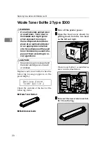 Preview for 24 page of Ricoh Aficio CL5000 Maintenance Manual