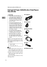 Preview for 38 page of Ricoh Aficio CL5000 Maintenance Manual