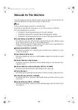 Preview for 3 page of Ricoh Aficio DSm616 Operating Instructions Manual