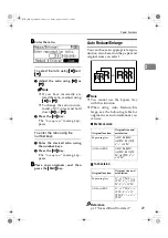 Предварительный просмотр 37 страницы Ricoh Aficio DSm616 Operating Instructions Manual