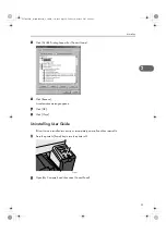 Предварительный просмотр 31 страницы Ricoh Aficio GX3050N Setup Handbook