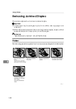 Предварительный просмотр 116 страницы Ricoh Aficio IS 2325 Operating & Troubleshooting Instructions