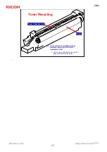 Предварительный просмотр 66 страницы Ricoh Aficio MP 1900 Service Training