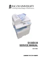 Ricoh Aficio MP 201F Service Manual preview