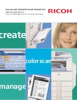 Ricoh Aficio MP 2550 Brochure & Specs preview