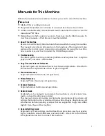 Preview for 3 page of Ricoh Aficio MP 6000 Operating Instructions Manual