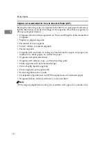 Предварительный просмотр 265 страницы Ricoh Aficio MP 6000 Operating Instructions Manual