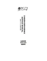 Предварительный просмотр 3 страницы Ricoh AFICIO MP 6001 Service Manual