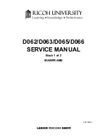 Предварительный просмотр 5 страницы Ricoh AFICIO MP 6001 Service Manual