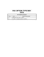 Предварительный просмотр 1006 страницы Ricoh AFICIO MP 6001 Service Manual