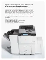 Preview for 2 page of Ricoh Aficio MP 6002 Specifications