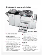 Preview for 7 page of Ricoh Aficio MP 6002 Specifications