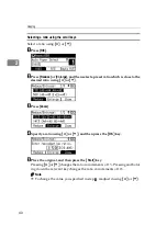 Предварительный просмотр 56 страницы Ricoh Aficio MP C1800 Operating Instructions Manual