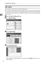 Предварительный просмотр 78 страницы Ricoh Aficio MP C2000 Operating Instructions Manual