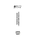 Preview for 3 page of Ricoh Aficio MP C2030 Service Manual