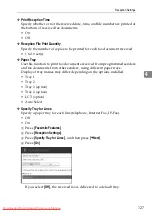 Предварительный просмотр 135 страницы Ricoh Aficio MP C2500 Series Settings Manual
