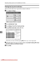 Предварительный просмотр 222 страницы Ricoh Aficio MP C2500 Series Settings Manual