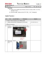 Предварительный просмотр 40 страницы Ricoh AFICIO MP C305SP Technical Bulletin