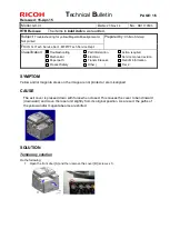 Предварительный просмотр 69 страницы Ricoh AFICIO MP C305SP Technical Bulletin