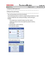 Предварительный просмотр 75 страницы Ricoh AFICIO MP C305SP Technical Bulletin