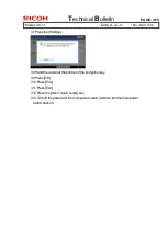 Предварительный просмотр 77 страницы Ricoh AFICIO MP C305SP Technical Bulletin